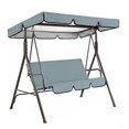 thumbnail image 3 of Garden Swing Canopy Seats Replacement Set 3 Seats Covers + Swing Canopy Cover, 3 of 10