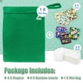 thumbnail image 6 of Wegreeco Washable Reusable Baby Cloth Pocket Diapers 6 Pack + 6 Bamboo Inserts (with 1 Wet Bag, Love, Flowers), 6 of 6