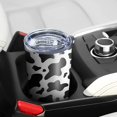 thumbnail image 4 of Cow Print Tumbler with Lid and Straw 20 oz Travel Cow Print Cup Stainless Steel Vacuum Insulated Coffee Mug Gift for Women and Men, 4 of 6