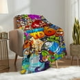 thumbnail image 5 of Bloons TD Throw Blanket Gifts for Fans Lover Girls Boys Women Present Hoodie Him Bed 60"x80", 5 of 6