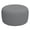 Grey Textured, variant on Large Inflatable Outdoor Ottoman Pouf, All-Weather Round Footrest Stool (31”x 14”), Durable Fade-Resistant Patio Furniture for Garden, Poolside, Camping & Living Room (Extra Spacious & Portable)