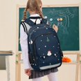 thumbnail image 7 of FORMRS Unisex School Backpack 17" Student Travel Bag with Laptop Compartment, Christmas Whimsy, 7 of 7