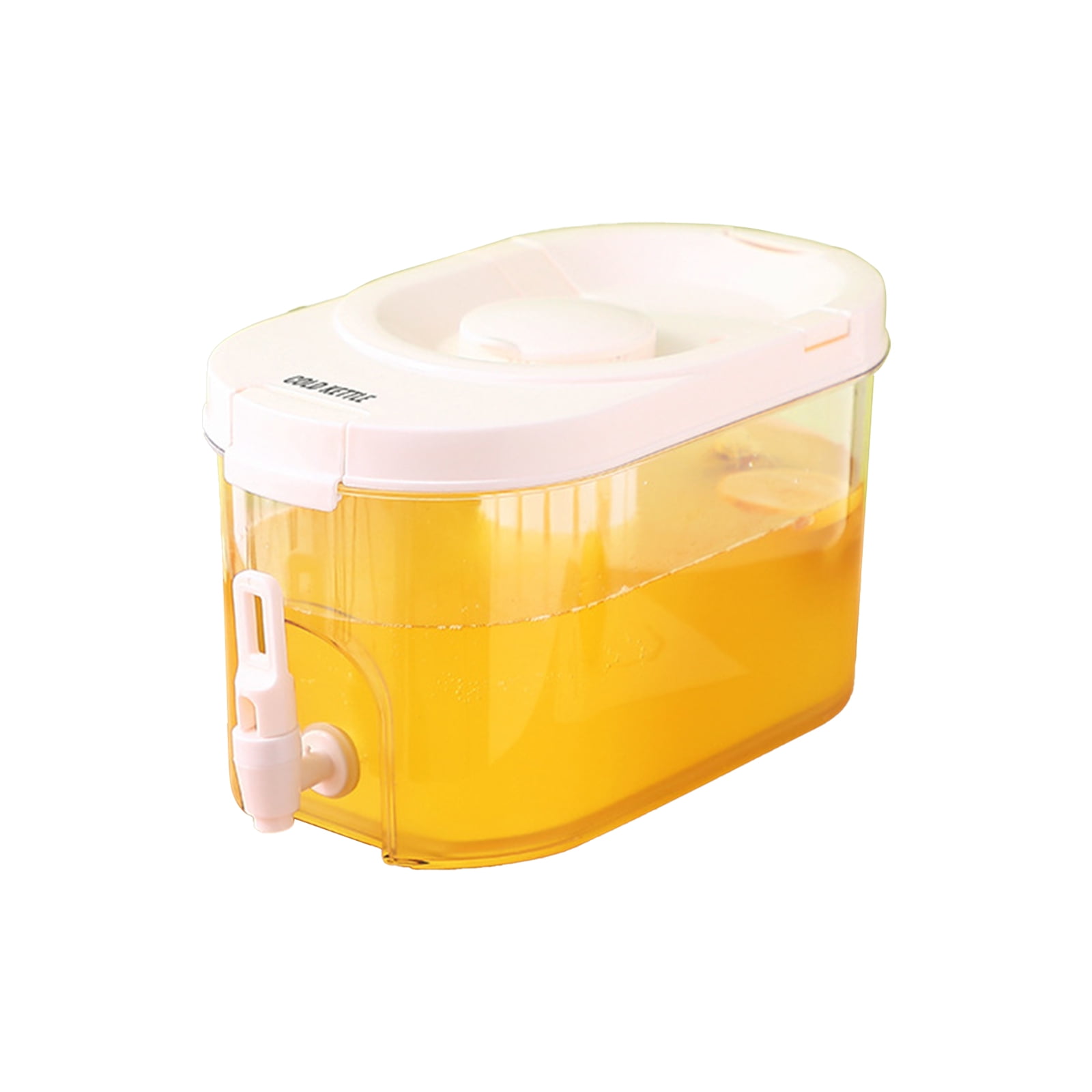 Asdomo Refrigerator Cold Kettle With Faucet Large-Capacity Household Kettle  Summer High Temperature Teapot Lemonade Cold Water Bucket Cold Kettle 