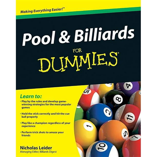 For Dummies Pool & Billiards for Dummies (Paperback)