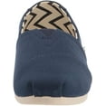 thumbnail image 2 of TOMS Womens Alpargata Recycled Cotton Canvas Loafer Flat 10 Navy Recycled Cotton Canvas, 2 of 8