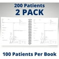 thumbnail image 5 of Field Equipt Nursing Report Sheets Notebook, Nursing Notepad, 2 Pack Nurse Report Sheet Notebook, Mini Pocket Notebook for Nurses, Total of 200 Nurse Brain sheets, 5 of 7