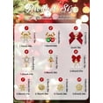 thumbnail image 2 of Abalorios navideños TOROKOM para decoración de uñas, 32 unidades, con diamantes de imitación 3D, 2 of 7