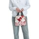 thumbnail image 5 of Easygdp Textured Heart Abstract Art Bolsa Térmica Premium - Tela Oxford Impermeable, Gran Capacidad, Bolsillo Frontal, Unisex para Trabajo, Escuela, Actividades al Aire Libre y Picnics, 5 of 7