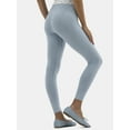 thumbnail image 3 of No Boundaries Washed Ribbed Seamless Leggings, 23.5” Inseam, Women's, 3 of 5