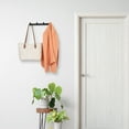 thumbnail image 5 of REGALWOVEN 1 Pack Coat Rack Wall Mount, Coat Hook, Hat Rack, Wall Hooks for Entryway, Bathroom, Bedroom Black 4 Hooks, 5 of 7