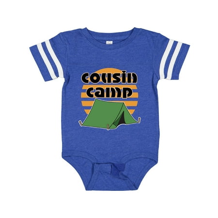 

Inktastic Cousin Camp Summer Reunion Gift Baby Boy or Baby Girl Bodysuit