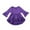 Purple, variant on Odeerbi Baby Girls Boys Clothes Baby Outfits Shirts Sets Toddler Kids 2025 Fashion Cute Solid Color Ruffles Trumpet Long Sleeves Top Bottoming Shirt