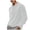 White, variant on SUYIDA Men's Turtleneck Thermal Top, Long Sleeve Velvet Crewneck Tee, Breathable Warm Comfortable Fashion Shirt