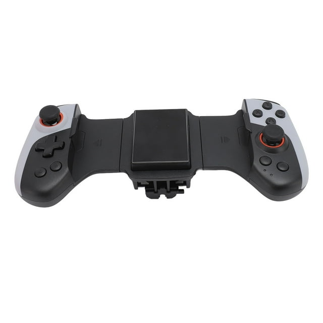 Telescopic Game Controller, 13.6-18.4CM Powerful Heat Dissipation Telescopic Gamepad Programmable Key 7 Blades Cooling Fan for Cell Phones