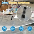thumbnail image 3 of Uxcell Car Short Antenna Carbon Fiber Aluminum Universal Replacement Auto Radio Antenna (1.4", Black) - Conductive & Waterproof, for Cars RVs SUV Trucks, 3 of 7