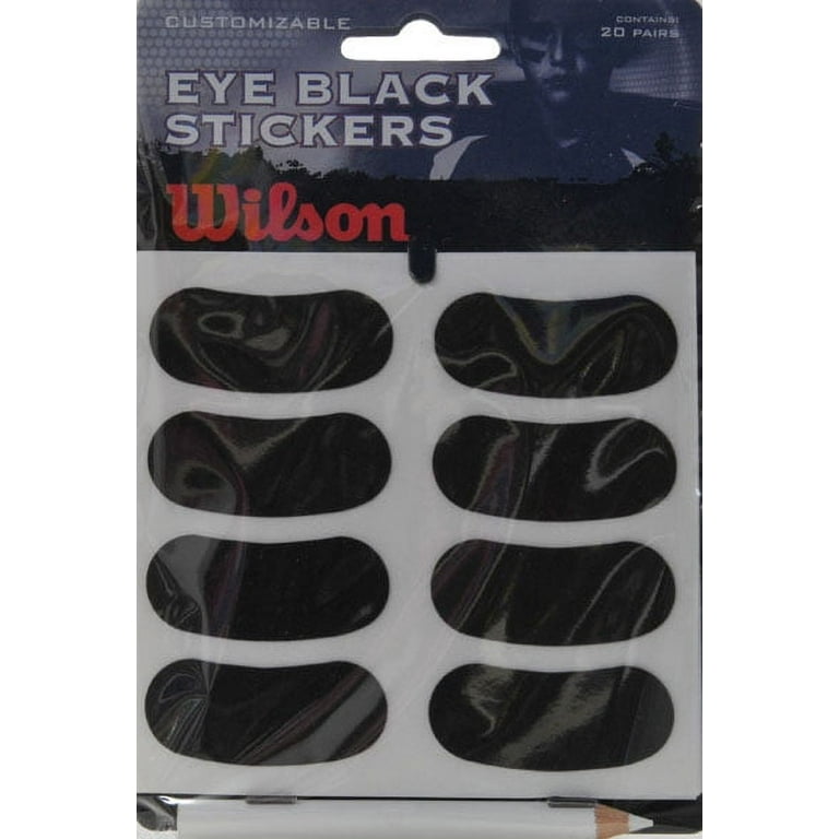 WILSON WTF9818 HOPE PINK EYE BLACK STICKERS WITH PENCIL