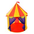 thumbnail image 4 of WASHWEPE 1 Set Portable Playhouse Children House Multicolor Cloth Play House Design For Kids, 4 of 7