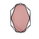 thumbnail image 1 of Bandeja hexagonal para servir y organizador de cosméticos, platos para la cena y café. Rosado, 1 of 7