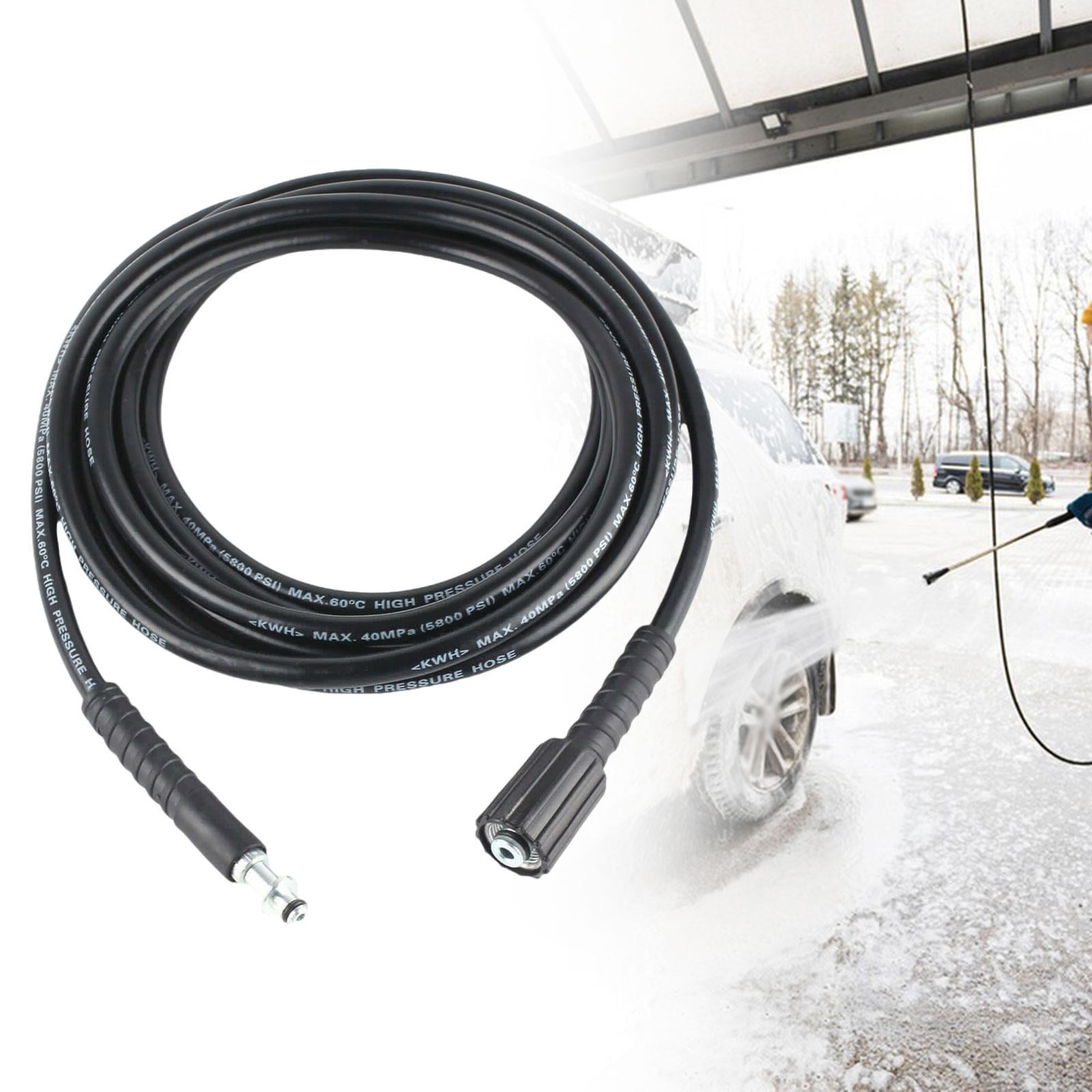Fzaqwen High Pressure Washer Hose with M22 Female Thread 2320 PSI Easy Installation 6m