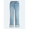 thumbnail image 5 of Scoop Women's and Women's Plus Benton Cuffed Ankle Jeans, 25", 27", and 29" Inseams, Sizes 0-26W, 5 of 5