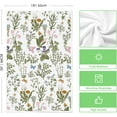 thumbnail image 6 of Wildflowers Floral Spring Kitchen Towels Dish Towels, 18x26 Inch Seasonal Summer Butterfly Decoration Hand Towels Set of 2, 6 of 6