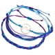 thumbnail image 1 of 3 He Pulseras Multicolores Pulseras Trenzadas Pulseras De Banda Unisex Para Adultos Y Niños A011123 Hugo Pulseras de onda multicapa de cuerda, 1 of 10