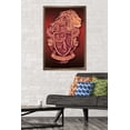 thumbnail image 2 of The Wizarding World: Harry Potter - Gryffindor Lion Crest Wall Poster, 22.375" x 34", Framed, 2 of 3