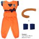 thumbnail image 3 of Trajes De Halloween Para Adultos Son Goku Cosplay Disfraz De Anime Superhéroes Mono De Pelo Negro Vestir, 3 of 4