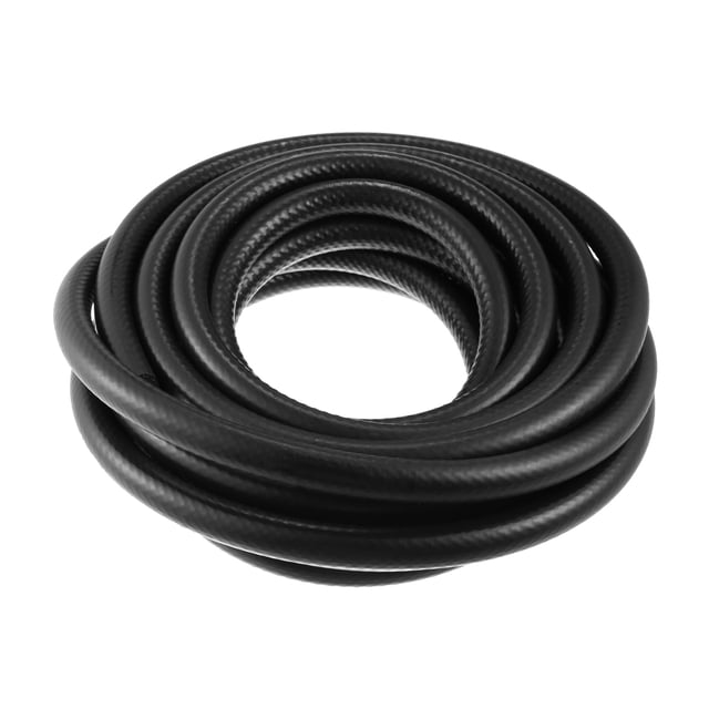 Unique Bargains Auto Car Fuel Hose Rubber Fuel Hose Line for Fuel System Oils 3/8 inch-25FT