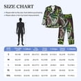 thumbnail image 4 of Daiia Big Bass Fish for Men's Long-Sleeved Pajama Set – Soft & Comfortable Sleepwear Button-Up Pajamas Cozy Lounge Wear-Medium, 4 of 7