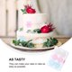 thumbnail image 3 of FELTECHELECTR 1 juego de 240 piezas de decoración práctica para tartas navideñas, hermosas obleas comestibles, copos de nieve de colores aleatorios, 3 of 6