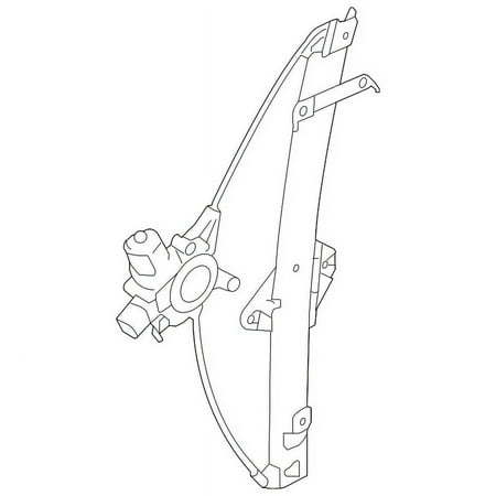 Genuine OE Subaru Window Regulator - 61042AJ00A Fits select: 2011-2014 SUBARU OUTBACK 2.5I PREMIUM, 2010 SUBARU OUTBACK PREMIUM
