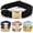 Black G, variant on Personalized Velvet Dog Collar with Engraved Metal Buckle Brown