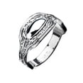 thumbnail image 1 of Marvel Black Panther Stainless Steel Ring, Size 10, 1 of 2