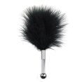 thumbnail image 1 of KAIYANG Látigo de plumas para hacer cosquillas, juguetes para charlar, provocaciones, azotes, bofetadas, amor, parejas, amantes (negro), 1 of 3