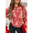 thumbnail image 2 of Women Christmas Sweater Vintage Long Sleeve Crew Neck Knitted Pullover Sweater Winter Jumper Tops, 2 of 5