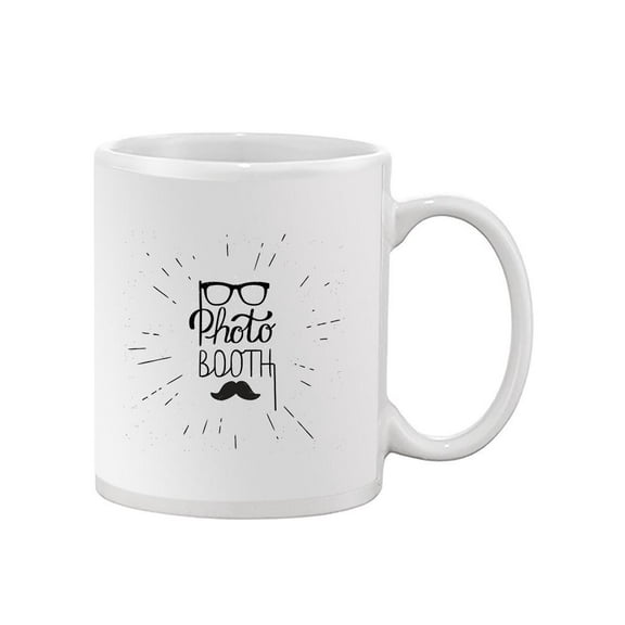 Photo Booth Design. Mug  -Image by Shutterstock,