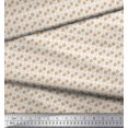 thumbnail image 2 of Soimoi Poly Georgette Fabric Floral Shirting Printed Craft Fabric by The Yard 42 Inch Wide, 2 of 3
