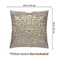 thumbnail image 4 of Pink Christmas Throw Pillow Covers Gold Xmas Decor Silver Golden Decorative Tree Snowflakes Reindeer Cushion Cases Tree Bronzing Home for Couch Sofa Bedroom, 4 of 7