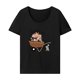 thumbnail image 1 of Camiseta de mujer con cuello redondo, camiseta básica suave para senderismo, calle, regalo para mujer XL, 1 of 7