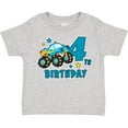 thumbnail image 3 of Inktastic 4th Birthday Monster Truck Boys Toddler T-Shirt, 3 of 5
