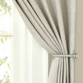 thumbnail image 3 of Mainstays Decorative Capped Curtain Holdbacks, Nickel (2 Count), 3 of 6