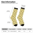 thumbnail image 2 of Cauagu Frog In Orange Hat Print Crew Socks for Women and Men,Adult Athletic Running Socks 1-Pair Sports Socks Work Gear Socks with Moisture Wicking, 2 of 6