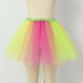 thumbnail image 4 of Povozer Tutu Skirt Girls Tulle Ballet Dance Dress Princess Skirt for Toddler(Yellow,2-12T), 4 of 5