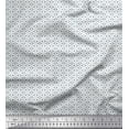 thumbnail image 1 of Soimoi Cotton Poplin Fabric Geometric Small Print Fabric by The Yard 42 Inch Wide, 1 of 3