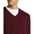 thumbnail image 4 of Polo Ralph Lauren RICH RUBY Merino Wool V-Neck Sweater, US X-Large, 4 of 7