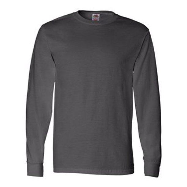 Adult 5 oz. HD Cotton„¢ Long-Sleeve T-Shirt - Walmart.com