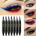 thumbnail image 5 of Colorful Winged Eyeliner Stamp Waterproof Long Lasting Liquid Eye Pen Tool, 5 of 12