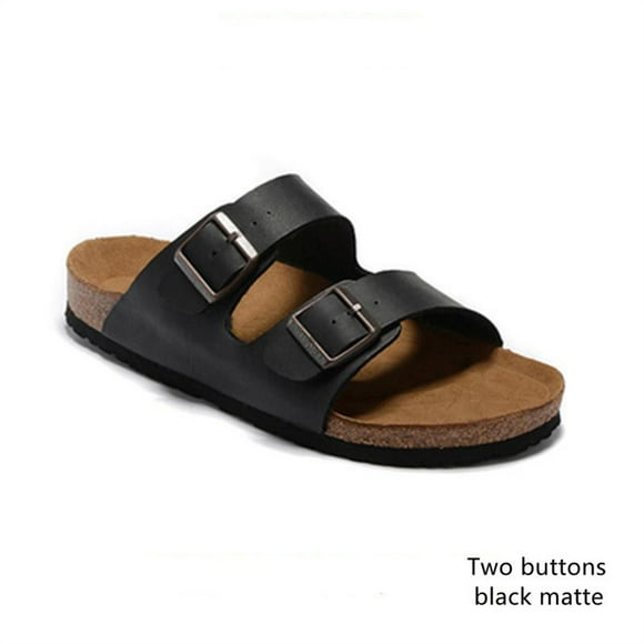 YOYO womens Soft Footbed - Leather,black matte(US 8-8.5/EU 39)