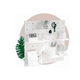 thumbnail image 2 of Organizadores De Pared Tablero De Agujero Estantes 4pcs Xtellar blanco, 2 of 4